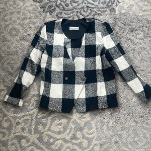 Pablo Collection Vintage Blazer Black & White 14